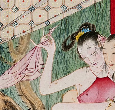 威海-迫于无奈胡也佛画出《金瓶梅秘戏图》，却因此成名，其绘画价值不可估量